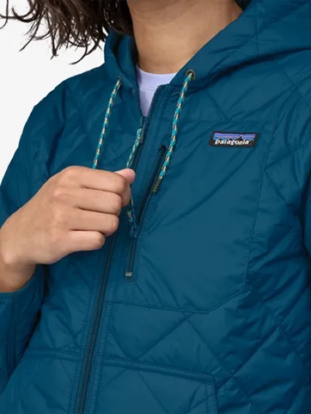 Patagonia - Women's Diamond Quilted Bomber Hoody - Small - Picture 4 of 4